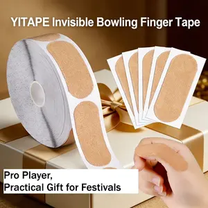 Yitape Professional Bowling Finger Protection Tape, High Elastic Breathable Thumb Tape, Anti-Bubble Wear-Resistant, Unisex Occupational Accessory