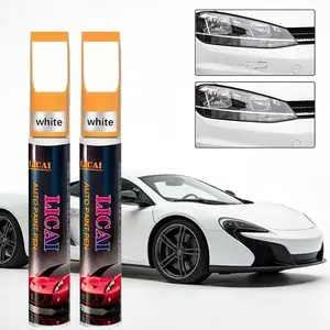 2Pcs Car Touch up Paint  Car Paint Pen Scratch Repair Two-In-One Touch Up Paint, Premium Car Scratch Remover for Deep Scratches