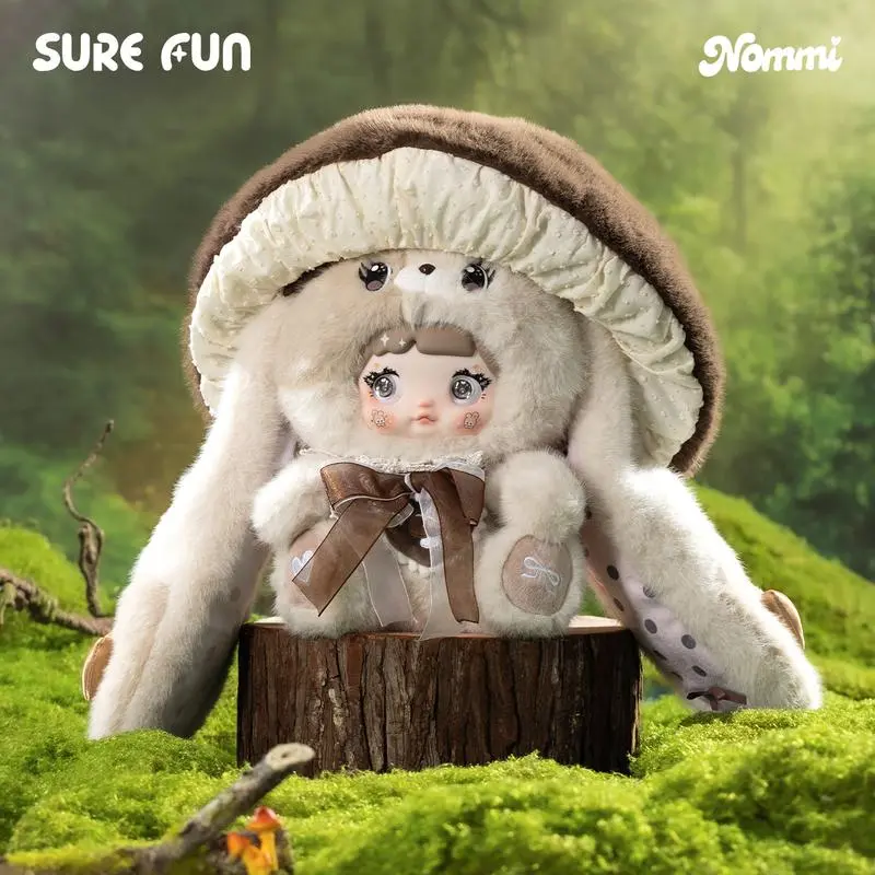 Nommi 400% Series Mushroom Hat Plush Stuffed Toy - Plush Material