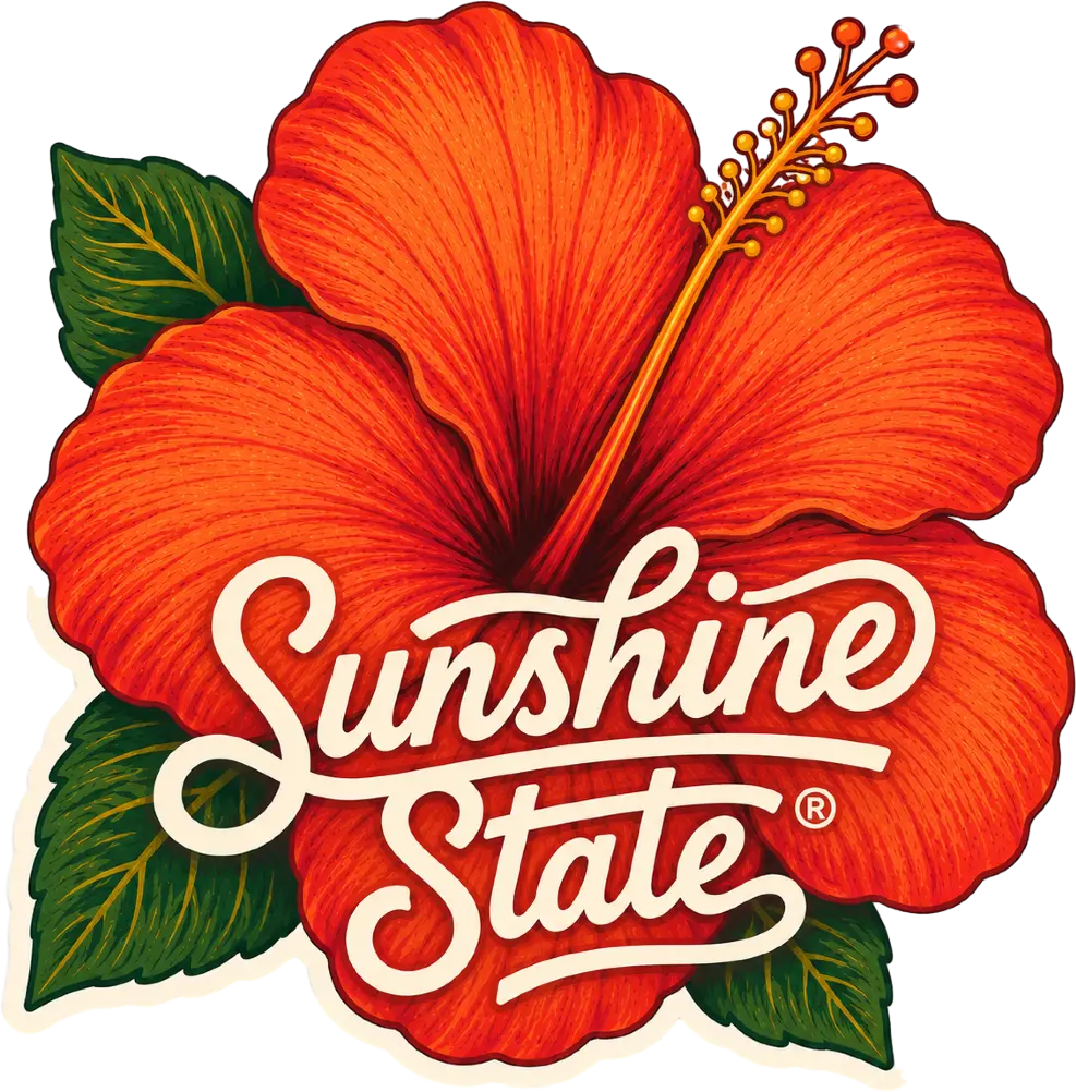Hibiscus Sticker