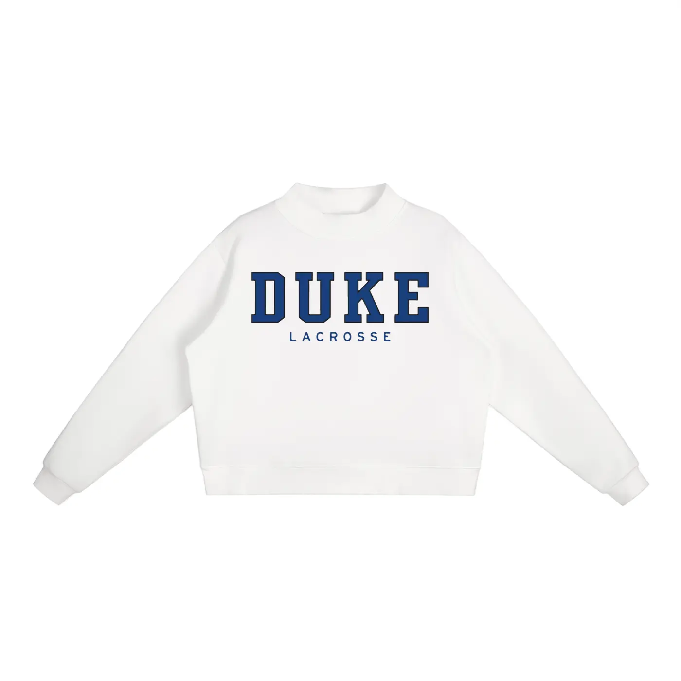 Duke Mock-Neck Crew Sweatshirt