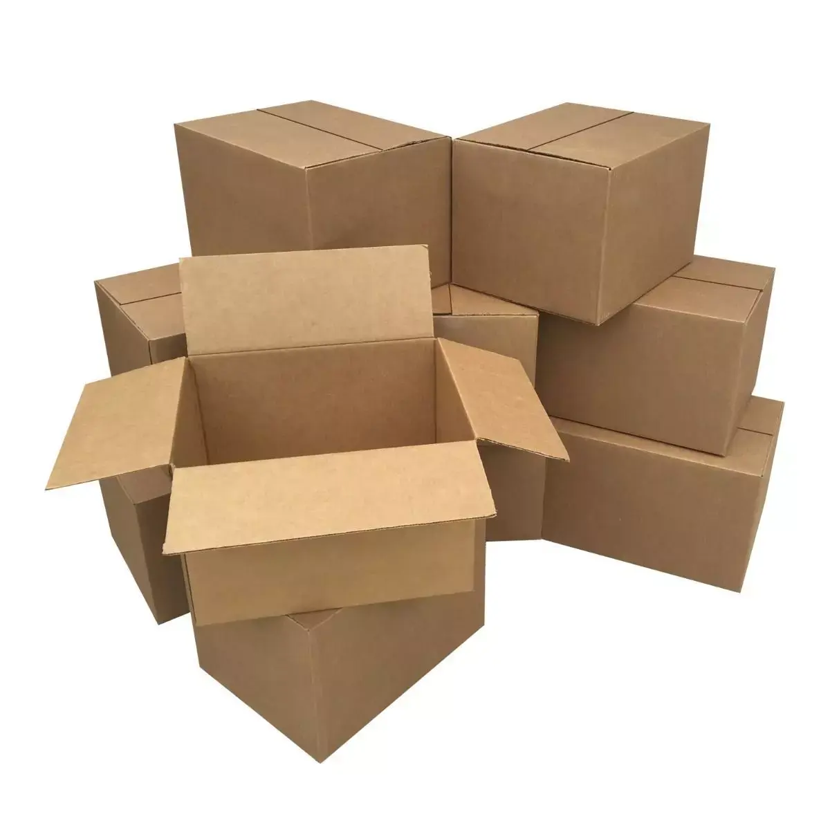 UBMOVE Medium Cardboard Moving Boxes Value Pack, 10-Count, 18" x 14" x 12" Home Storage & Organizer Bins Cash Envelopes Classroom Supplies