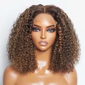 14” 5x5 kinky curly Brazilian