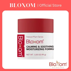 BLOXOM Cooling Recovery Gel Mask 100ml - Instant Relief & Long-Lasting Hydration for Redness Sensitive Skin with 11-Herb Complex & Hyaluronic Acid Moisturizer Hydrate