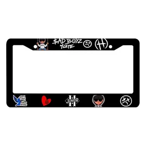 Junior H Sad Boyz License Plate Frame, Car License Plate Frame, Car Accessories