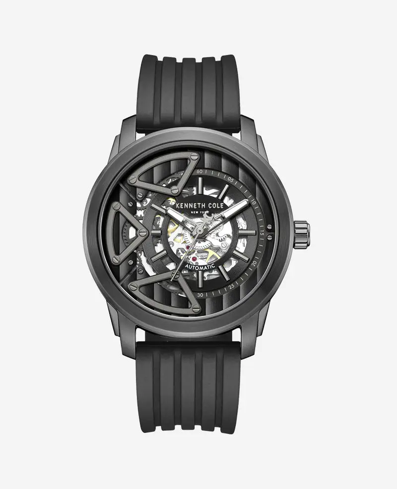Skeleton Automatic Silicone Watch