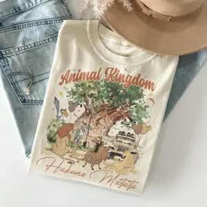 Animal Kingdom Hakuna Matata Shirt, Retro 90s Magic Kingdom Lion King Shirt, WDW Trip 2026 Shirt, Matching Family Shirt