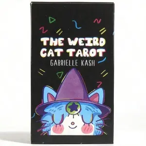 78Cards The Weird Cat Card Deck Fortune Telling Game Card Party Game Tarot Divination Toolse Tarot Card Decks