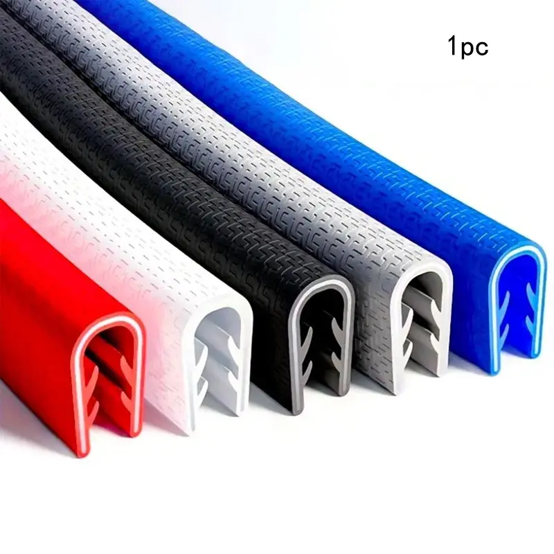 Car Door Edge Guard Trim Strip, Universal Anti-Collision Adhesive Car Door Protector, Soundproof & Dustproof Vehicle Door Entry Guard, Automotive Car & Truck Accessories, Car Accessory