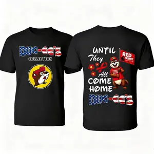 Buc-ee's RED Friday Shirt Military Support Until They All Come Home  Tee100% pure cotton, is suitable for all seasons and can be worn for daily life, sports, parties, or street outfits.