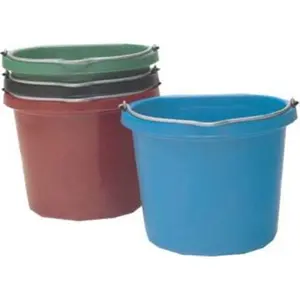 Fortex Industries Flat Back Bucket Purple 20 Quart - FB-120P