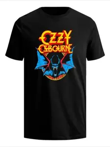 Black Sabbath Graphic T-Shirt, Rock Band Bat Logo Tee for Metalheads & Rock Fans, Vintage Music Print