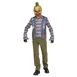Boy's Punk Rock Zombie Costume