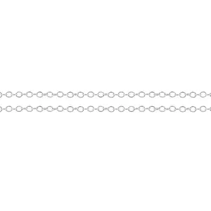 Sterling Silver 1.8x1.4mm Cable Chain - 100ft