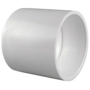 Charlotte Pipe & Foundry PVC021001700 2.5 in. Sch 40 PVC Coupling