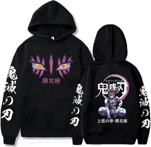 Anime Akaza Hoodie Harajuku Pullover Shirt, Iconic Streetwear Design, Womenswear, Graphic Tee Women Outfits Gifts, Gift For Her & Menswear