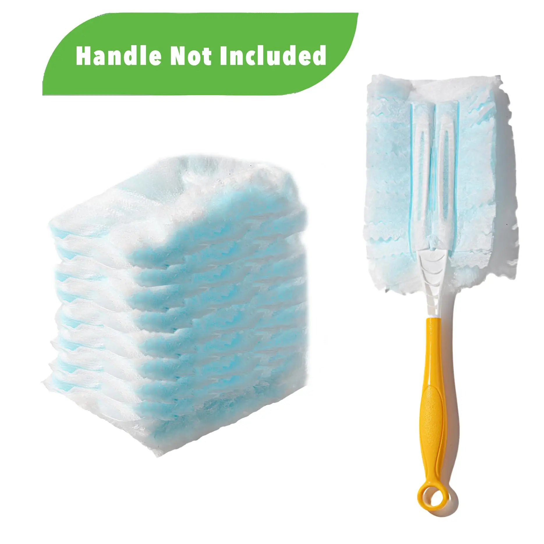 Multi-surface Cleaning Refills, 10pcs Refill Duster without Handle, Room Accessories Cleaning Gadgets, Multipurpose Cleaning Supplies for Spring Home