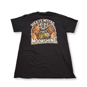 Heavy Metal Moonshine Logo T Shirt