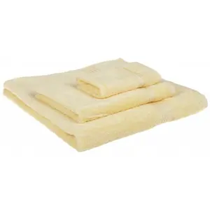 212 MAIN Superior Egyptian Cotton 3-Piece Canary Towel Set, Absorbent Premium Cotton Bath Towels for Bathroom, Long-Lasting, Bathroom Towel