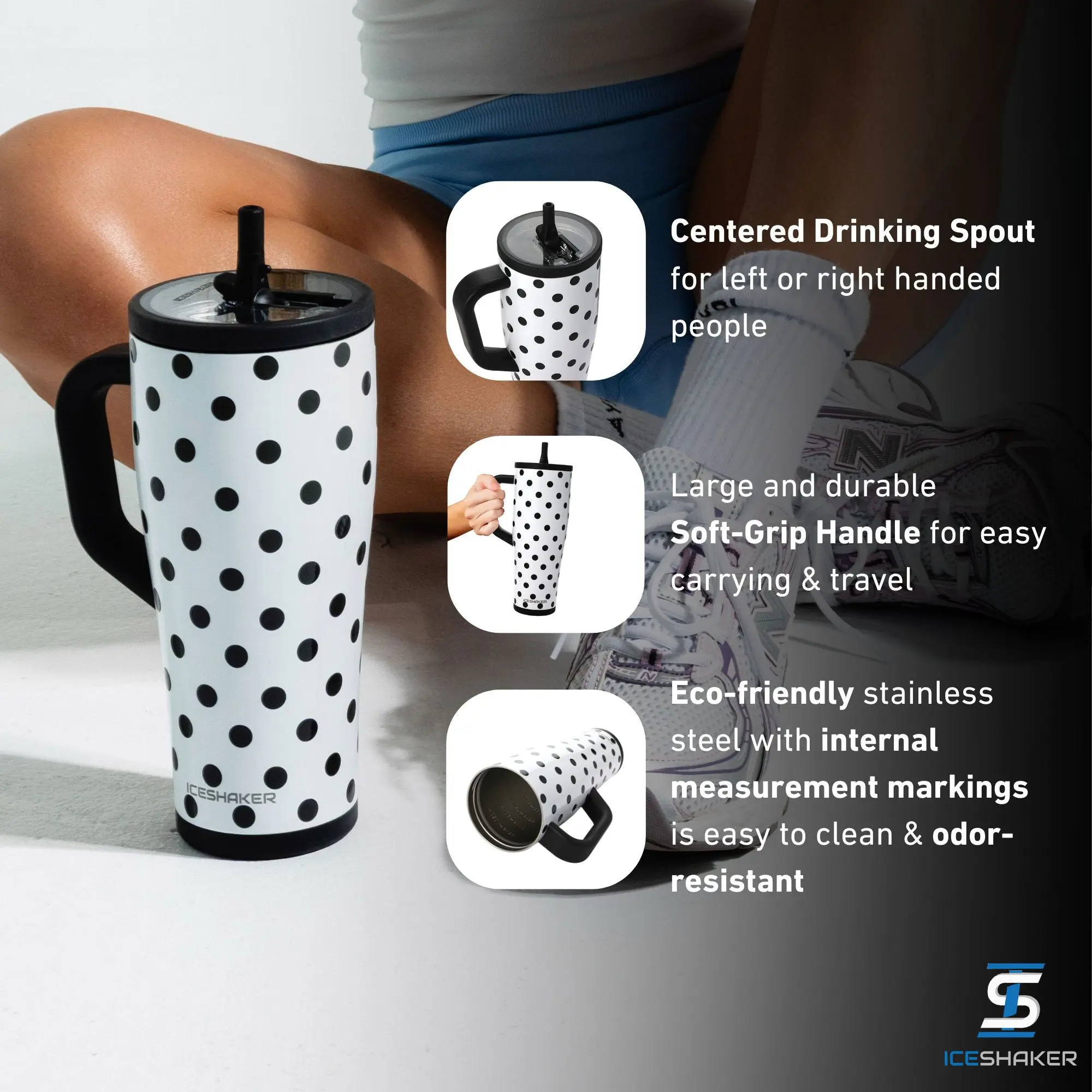 Ice Shaker Legend Series Stainless Steel Shaker Bottles Ice Shaker Legend Series Stainless Steel Shaker Bottles