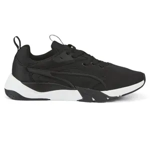 PUMA Womens Zora Lace Up Sneakers Shoes Casual - Black