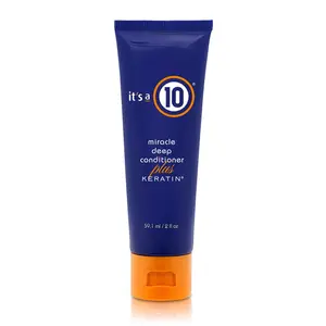 It's a 10 Haircare Miracle Deep Conditioner Plus Keratin Mask - 2oz Travel Size Moisture Moisturizing Oil Shampoo