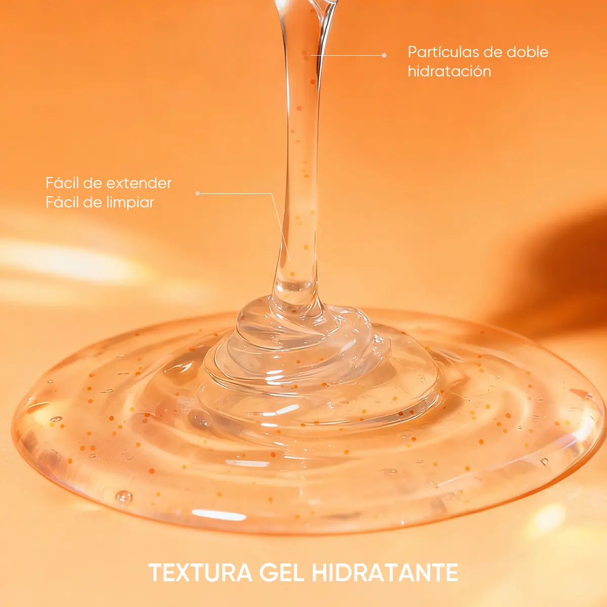 Orange Scented Exfoliator Clear Gel LF16-35 - Gentle Exfoliation