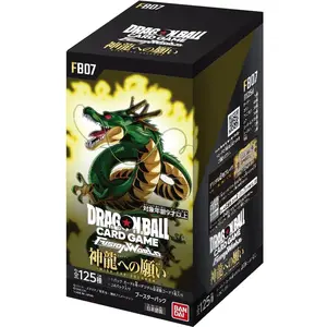Dragon Ball Super Card Game Wish for Shenron FB07 Booster Box Japanese Sealed-24 Packs of Exciting Cards
