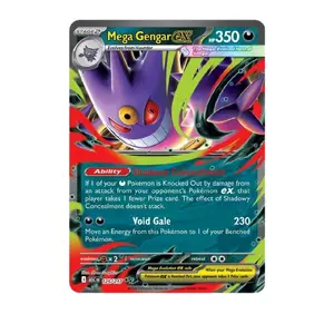 Mega Gengar ex - 125/217  Mega Gengar ex - 125/217 - ME: Ascended Heroes (ASC)  Sleeve & Top Loaded Included