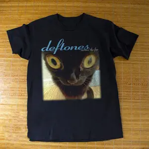 Deftones Around The Fur Funny Black Cat Unisex T-shirt