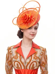 Women’S Novelty Fascinator Headpiece With Zigzag Headband For Derby Party And Stage Performance