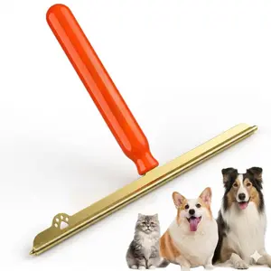 Hallo Stark Car Mat Pet Hair Remover Brush Reusable Dog Cat Hair Cleaner Efficient Carpet Tool for Rugs and Mats