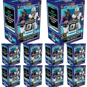 PYT - 10 BLASTER BOXES OF 2025 DONRUSS OPTIC FOOTBALL