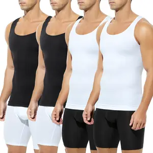 Arjen Kroos Men's Compression Tank Tops Undershirts Gym Workout Shirts 4 Pack