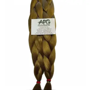 Pre-stretched braiding hair in all colors
