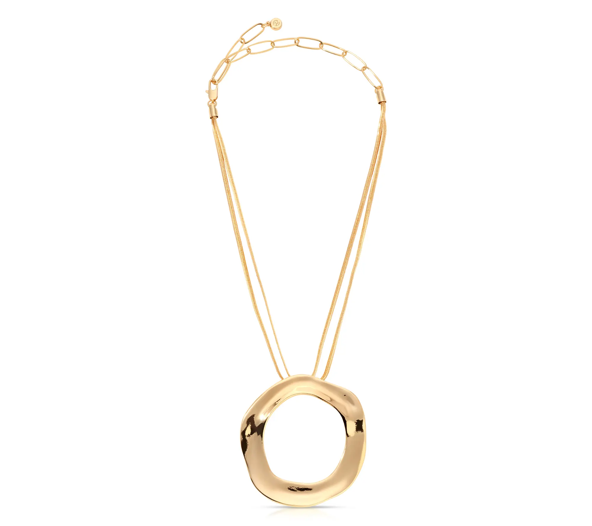 Ettika Open Cir cle Statement Necklace