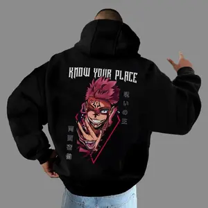 Jjk Sukuna Shirt, Jujutsu Kaisen Sweatshirt Jujutsu Kaisen Character Anime Hoodie, Gift For Fan, Unisex Sweater Pullover Tee