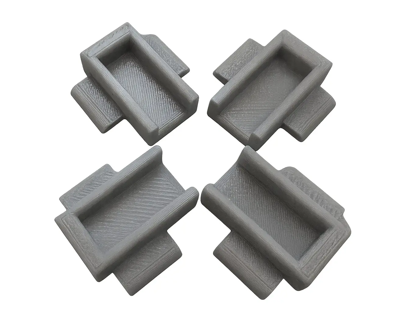 Quiet Fan Guard Feet Gray Plastic Feet for Carrier or Universal Fan Guard Grille AC Noise Reducer & Vibration Dampener Anti-Rattle Spacers