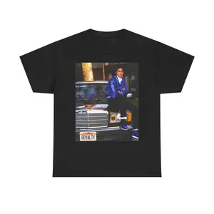 Michael Jackson Pop Icon Graphic Tee Royal Blue Jordans Benz Vintage Streetwear Shirt