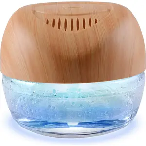 Water-Based Purifier Air Washer, Air Revitalizer & Freshener, Air Fresher with 7 LED Color Changing Light for Rooms (LightYellow)