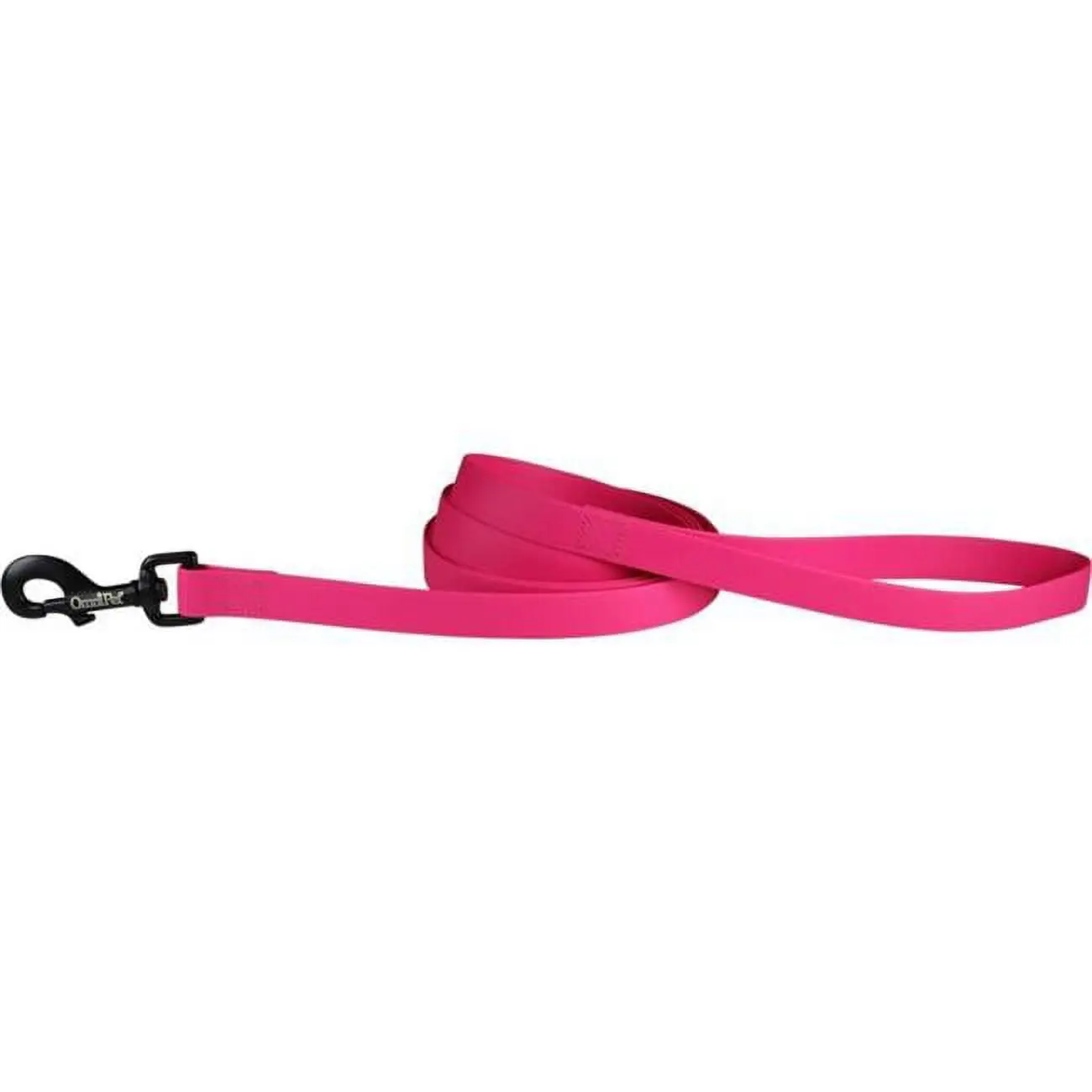 212 MAIN Carnival Biothane Dog Leash - 0.75 in x 6 ft Raspberry, Lightweight, Waterproof, Soil-Resistant Lead with Sturdy Snap Hook