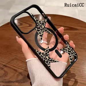 Premium Magnetic Phone Cases for iPhone11/12/13/14/15/16//17/Air/promax/Plus Cool Leopard print stars 2k cased MagSafe Ready, Anti-Fall, Springtok and Ultra-Thin Design | Perfect for Everyday Use Screen Protector Resistance