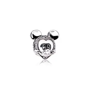 PANDORA Disney Shimmering Mickey Portrait Clip 797495CZ