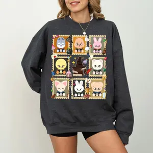 Wizard Zoo Back To School Halloween Chibi Members Shirt – Unisex Cotton Tee for Music Fans & Country Lovers