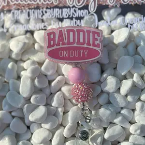 Baddie badge reel