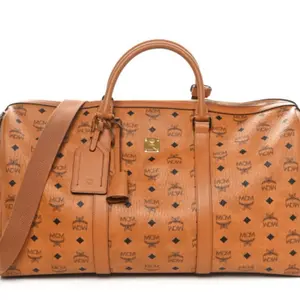 Pre-owned MCM leather weekend bag Visetos Large