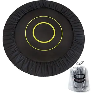 Mini Trampoline Spring Cover 36 38 40 48 54 Inch Small Trampoline Replacement Pad 600D Thickened Oxford Cloth Easy to Installation Kid Trampoline Safety Pad Parts, for Indoor Fitness