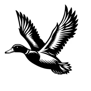 Duck Mallard  hunt vinyl car truck sticker decal. Great for any outdoor man, woman, adult, or youth that loves hunting. Great for waterfowl enthusiasts! Camo blind decoy swamp feet hanging we banging deer hog elk moose grouse pheasant boar goose