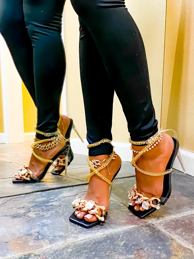 best color heels for black dress - TikTok Shop