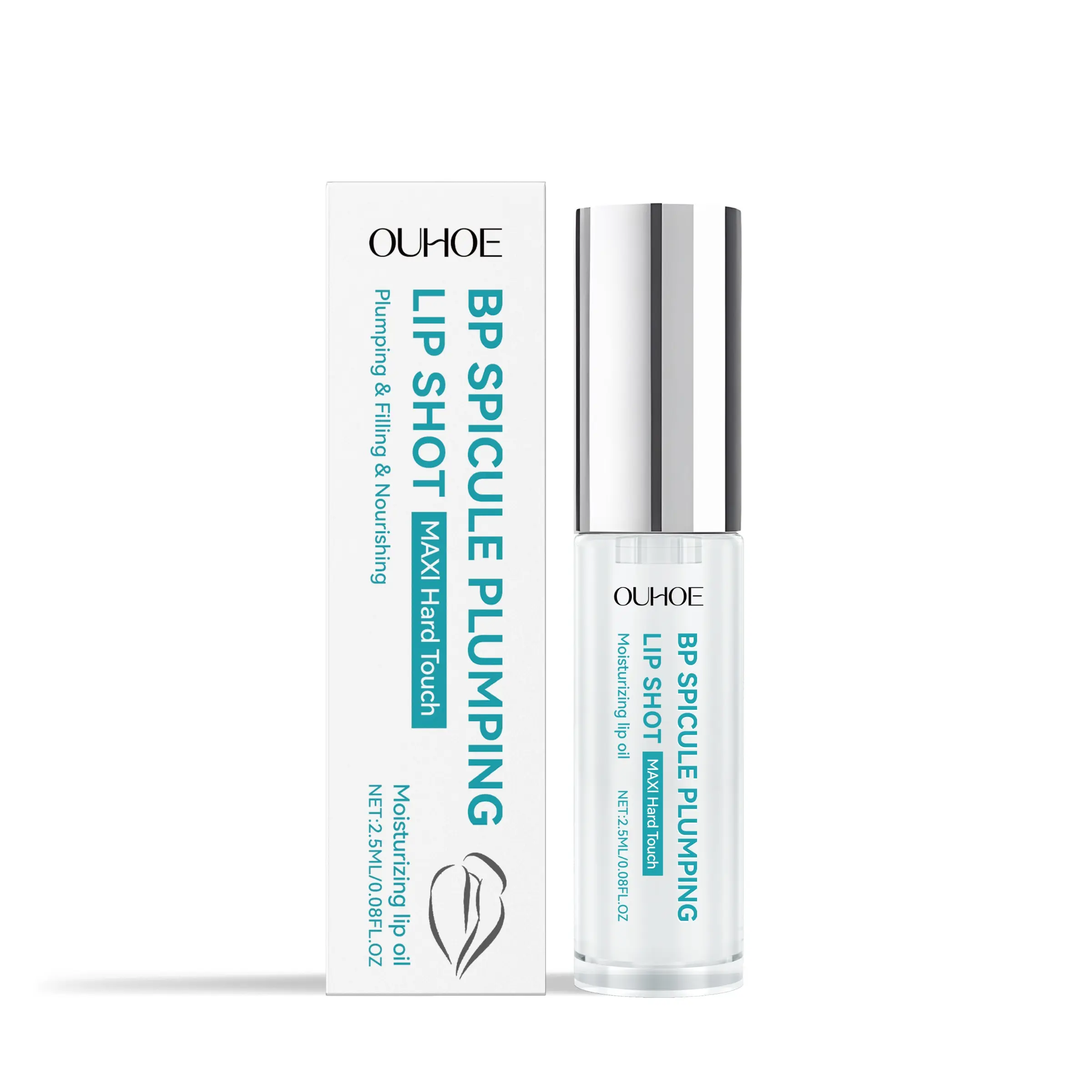 OUHOE Moisturizing Lip Oil Hydrating Lip Oil Plumping Lip Shot Grapeseed Oil Repair Olive Oil Nourishing Lip Essence Oil